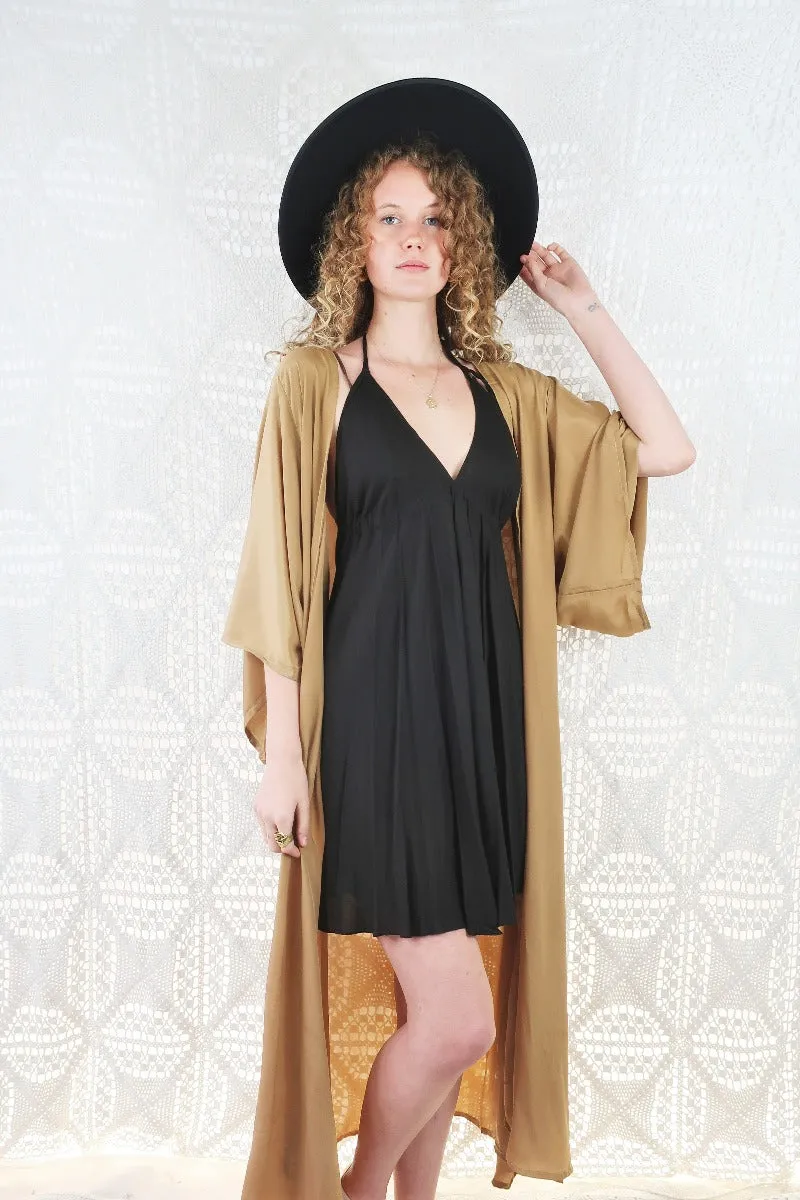 25% OFF Khroma Aquaria Robe Dress in Golden Sands - Free Size