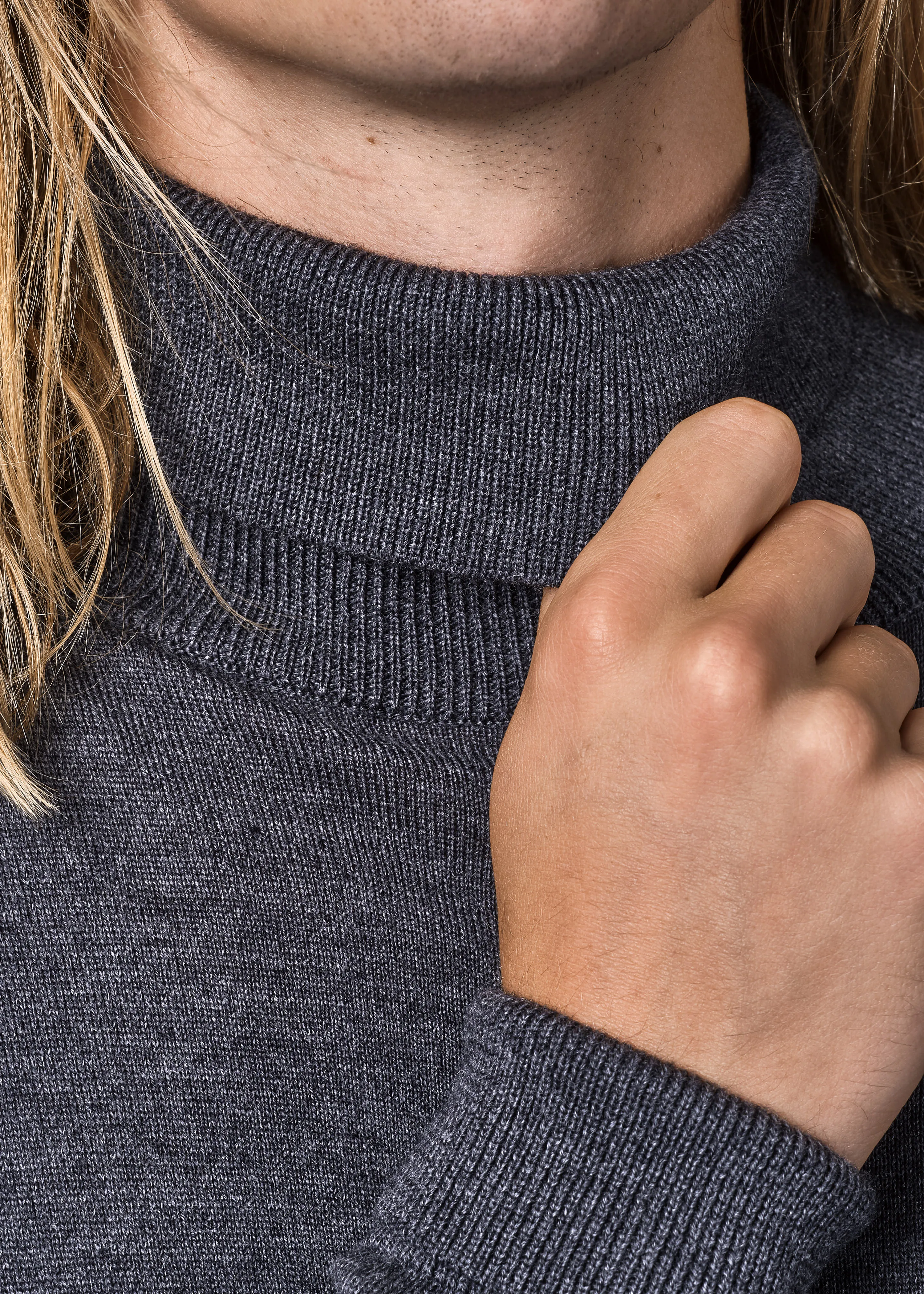 Anders knit - Anthracite