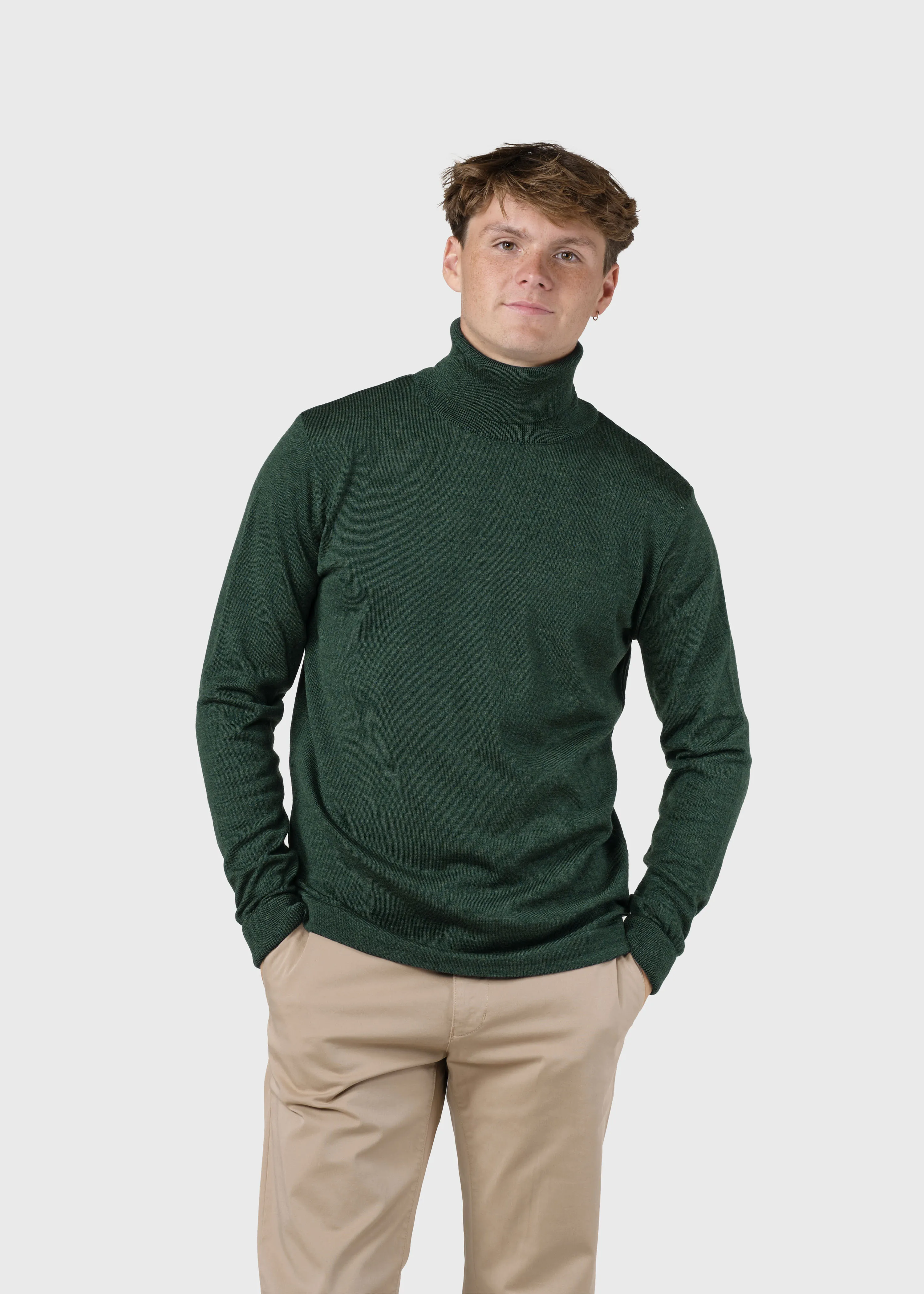 Anders knit - Moss Green