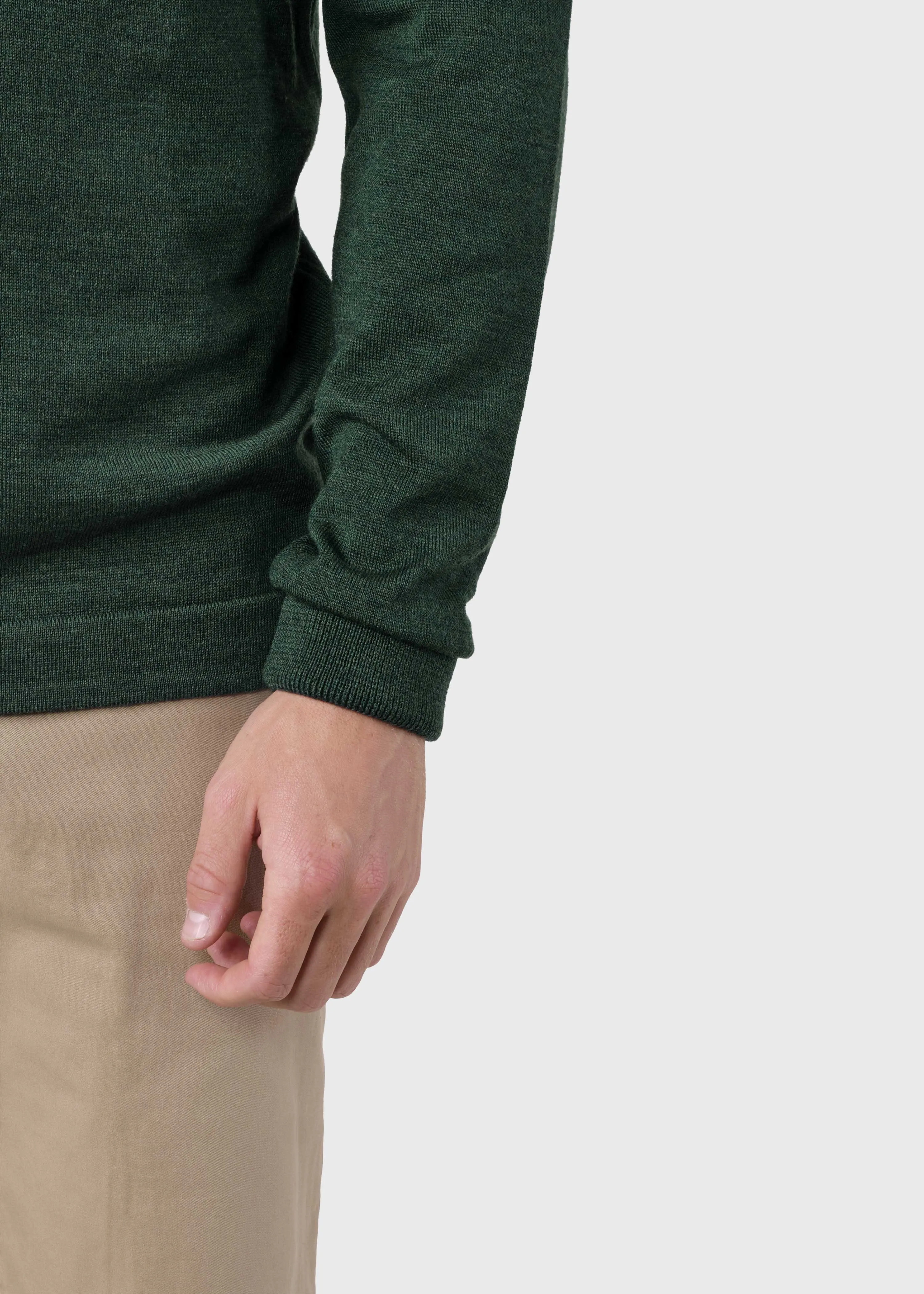 Anders knit - Moss Green
