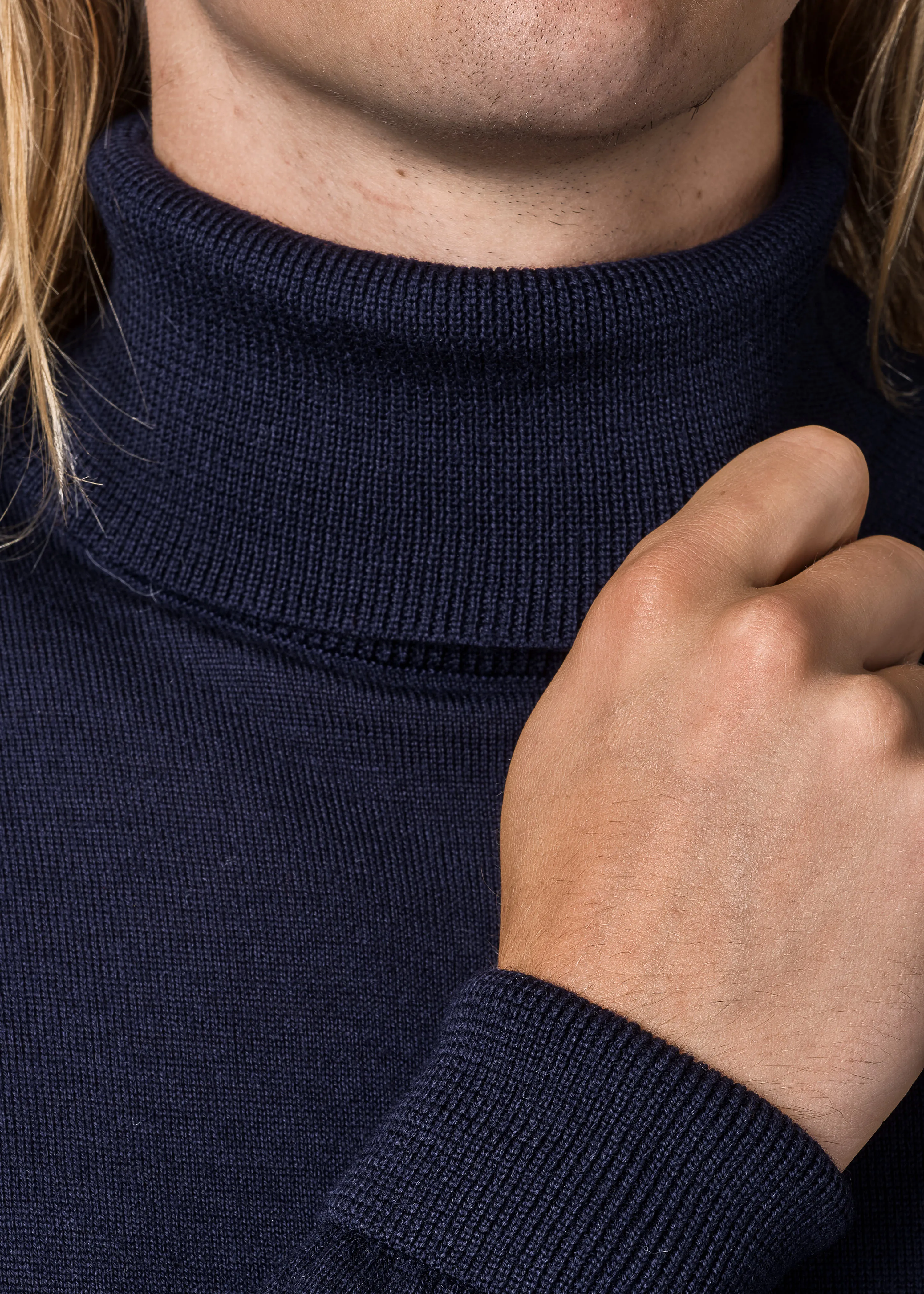 Anders knit - Navy