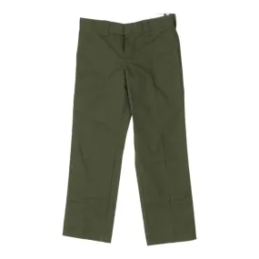 Dickies Mens Green Work Trousers | Vintage High End Designer Workwear Chinos VTG