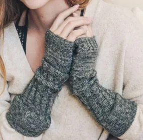 Gray Arm Warmers