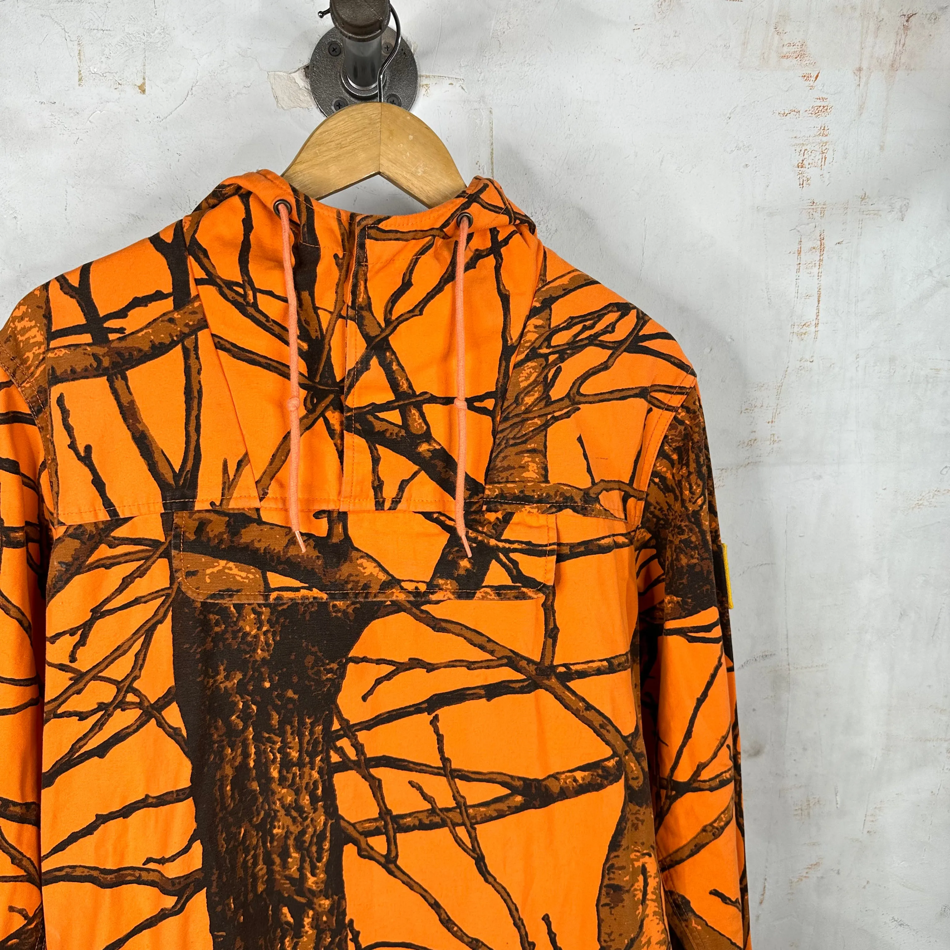Supreme Orange Field Anorak Pullover