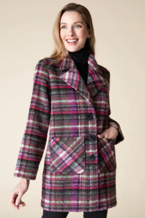 TOTALLY TARTAN CAR COAT