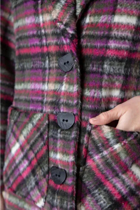 TOTALLY TARTAN CAR COAT